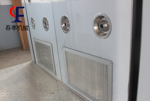 全自动感应风淋室细节